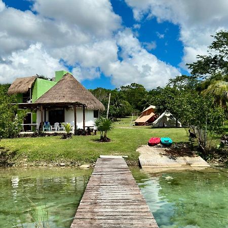 Luigi'S Glamping Apartman Bacalar Kültér fotó