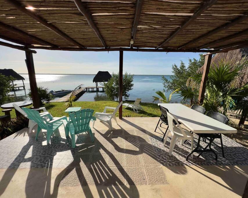 Luigi'S Glamping Apartman Bacalar Kültér fotó